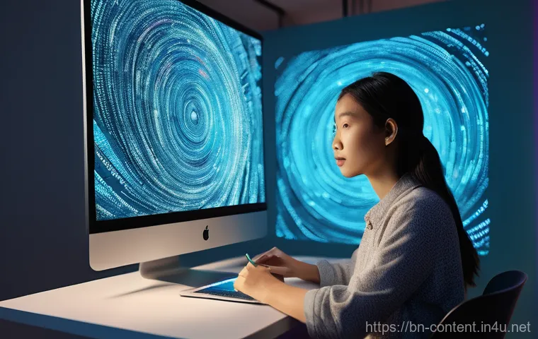 로봇공학과 AI - **Prompt 2: Seamless Smart Home Living**
    "A cozy and modern living space, meticulously organized...
