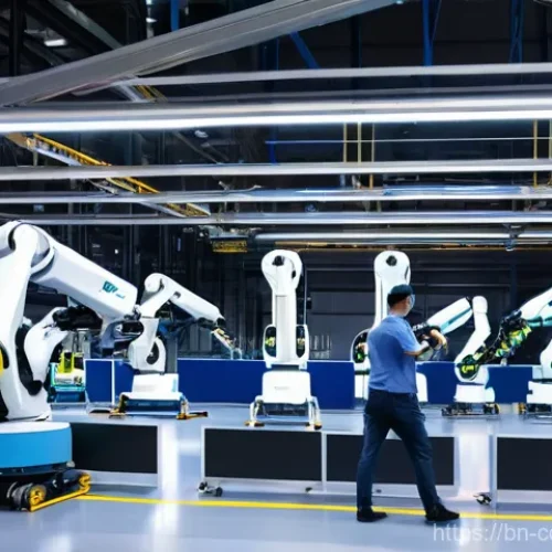 Home 31 스마트팩토리와 AI 자동화 - **Prompt 1: The Seamless Smart Factory Floor**
"A wide-angle shot of a futuristic, brilliantly l...
