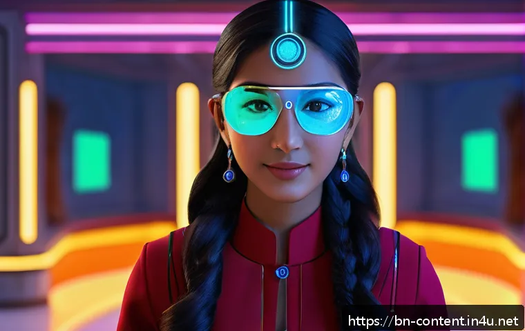 메타버스와 AI 결합 - A detailed digital avatar creation scene set in a vibrant virtual environment tailored for Bengali u...